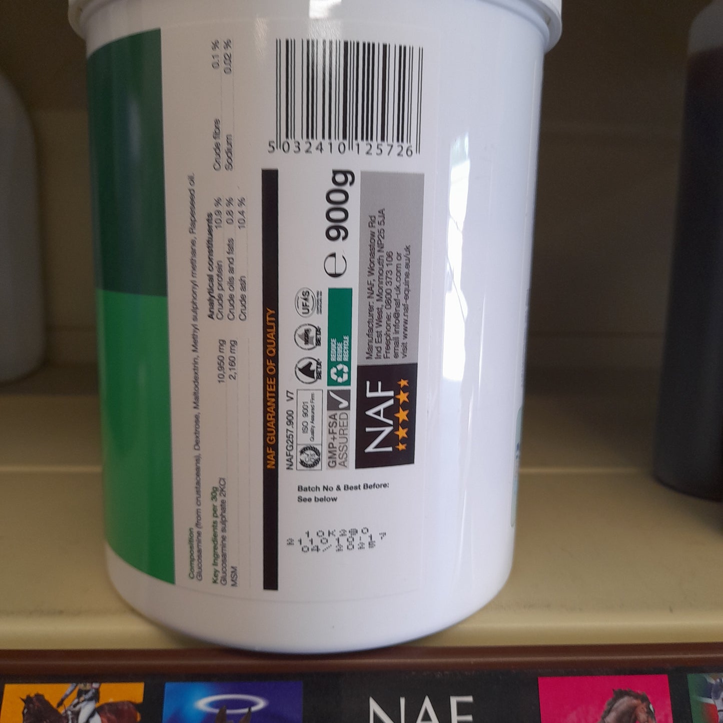 NAF Glucosamine 12,000 plus with MSM 900g