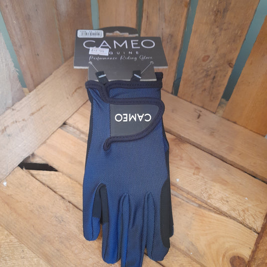 Cameo Adult riding gloves Navy