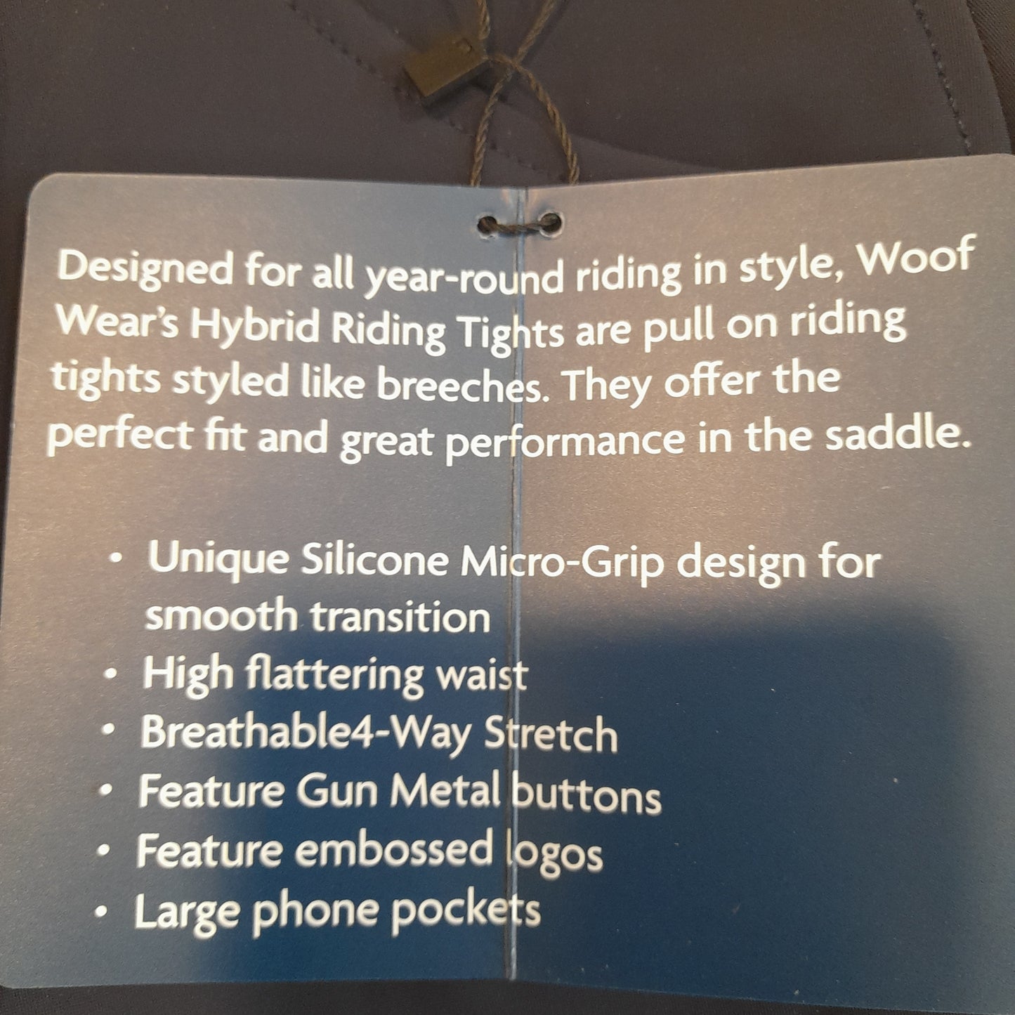 Woof Wear Hybrid Riding Tights