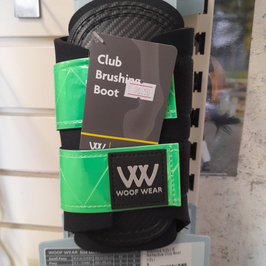 Woof Wear Green reflective Club Boot