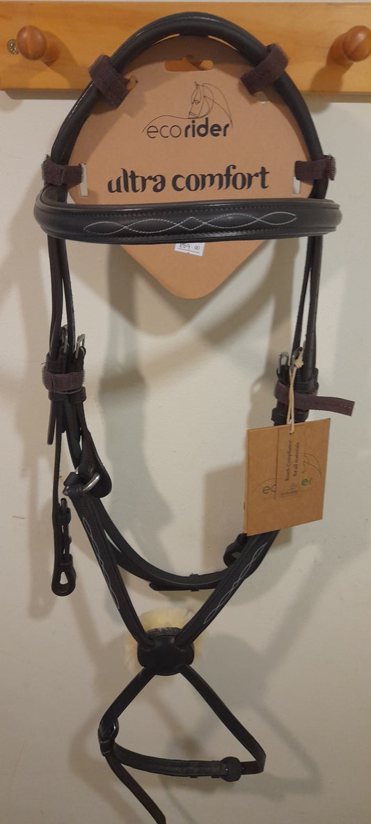 Eco Rider Brown Ultra Comfort Bridle