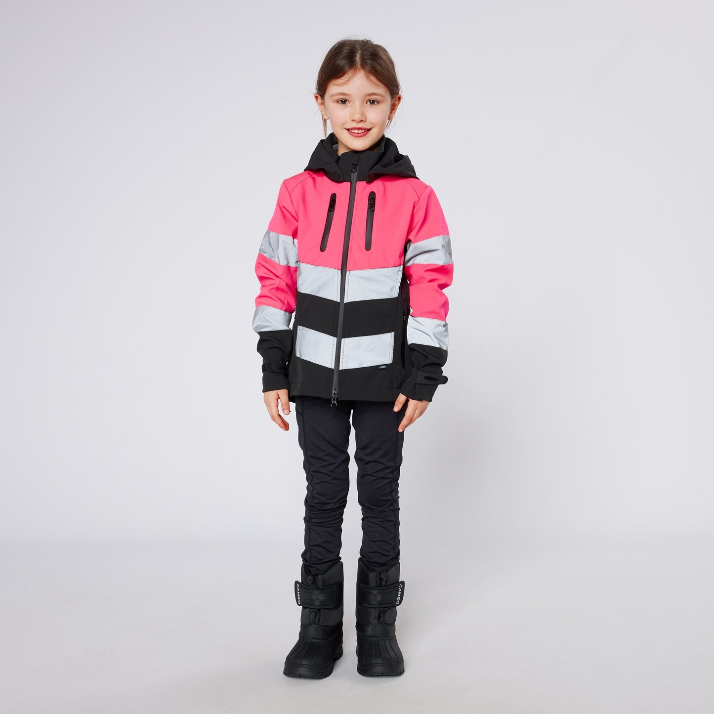 Cameo Junior Hi Viz Riding Jacket