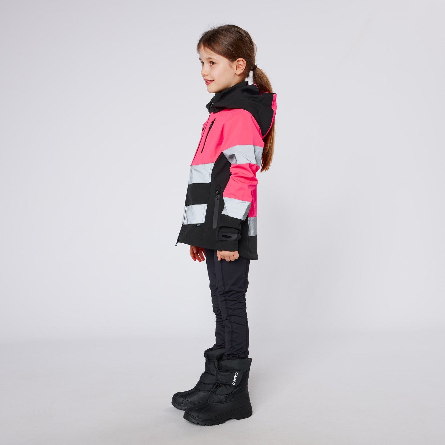 Cameo Junior Hi Viz Riding Jacket