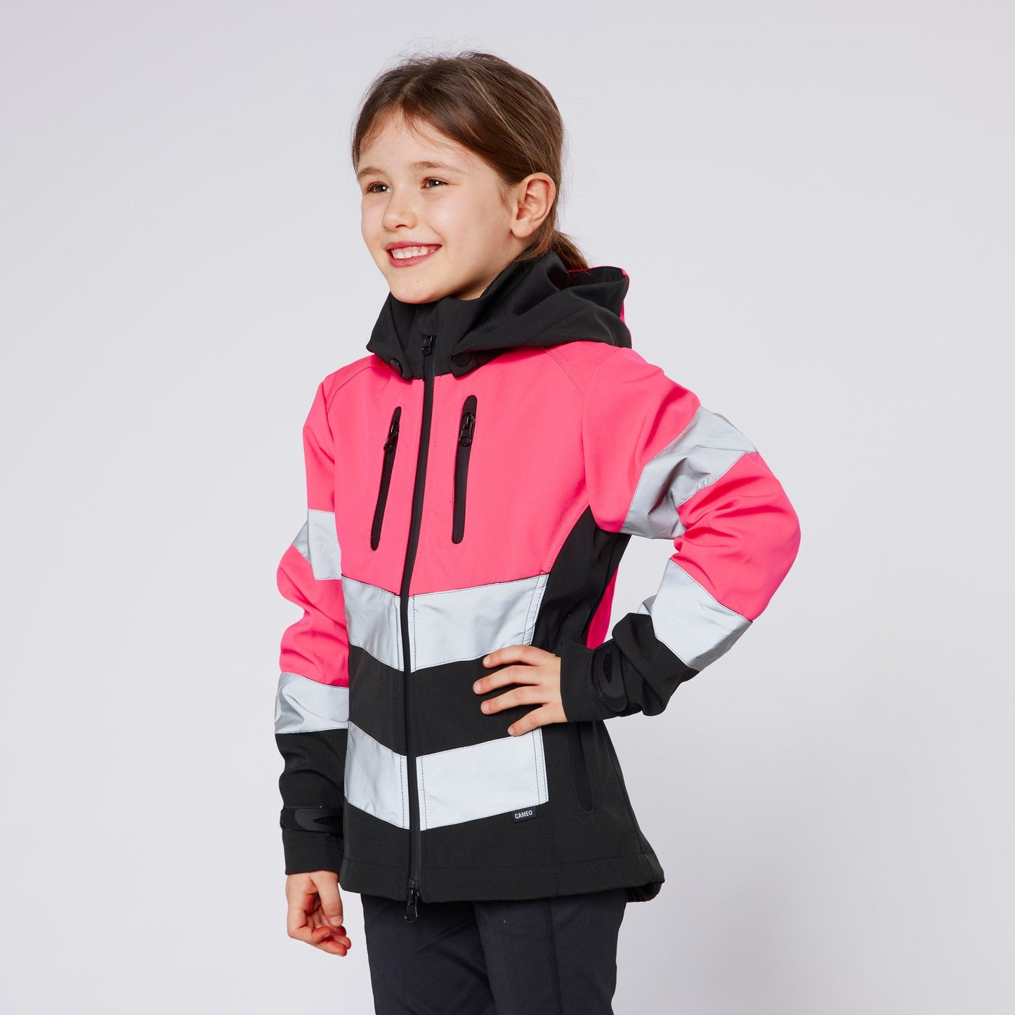 Cameo Junior Hi Viz Riding Jacket