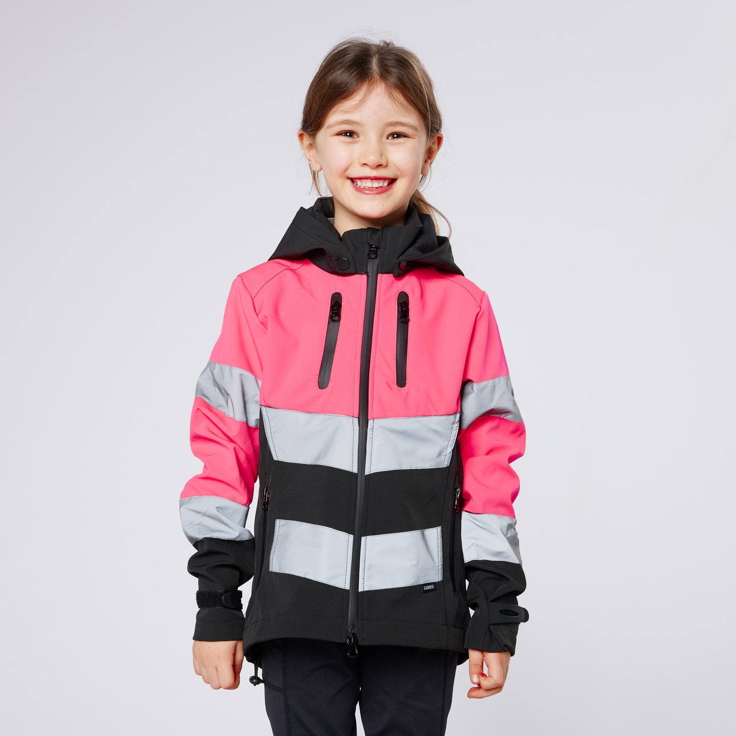 Cameo Junior Hi Viz Riding Jacket