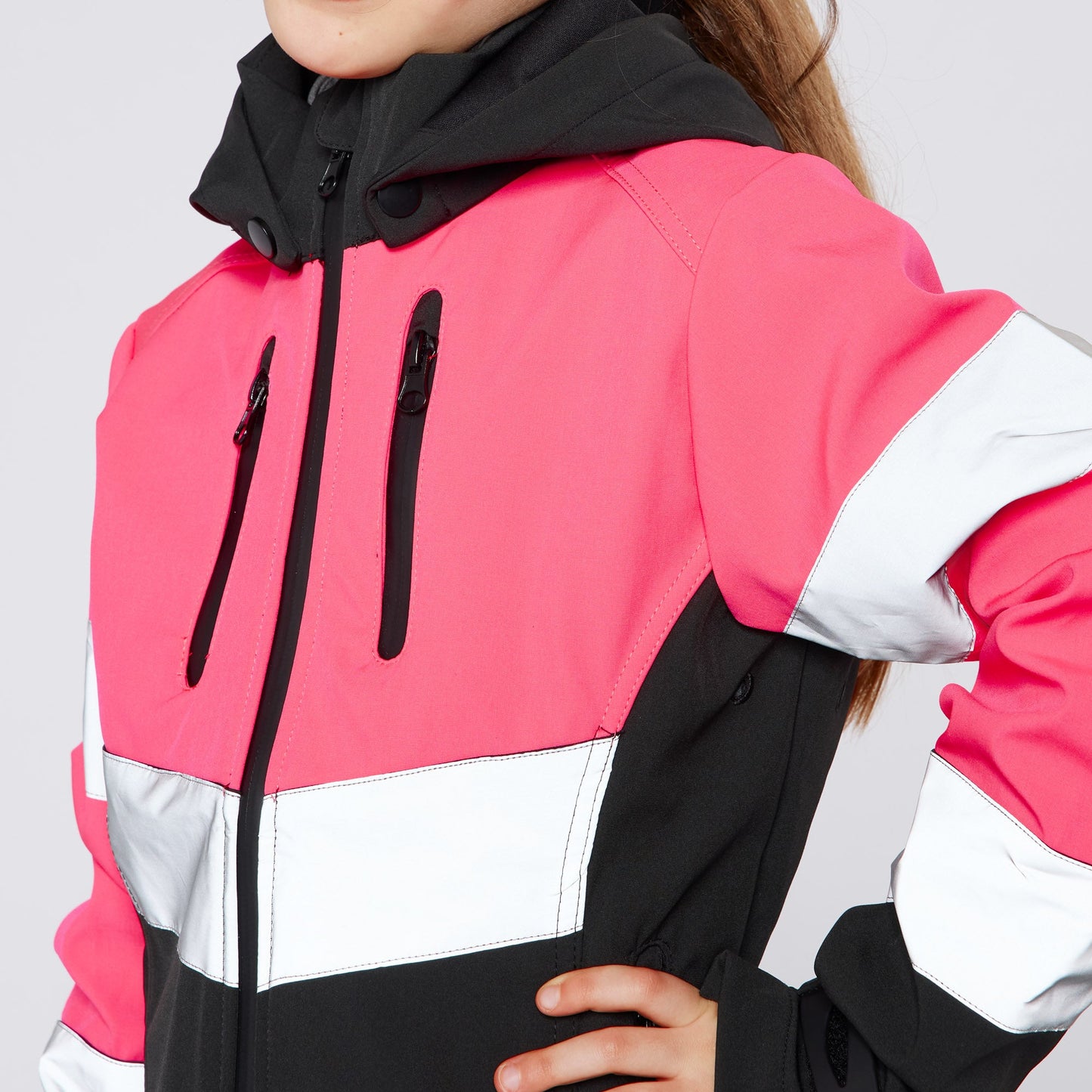 Cameo Junior Hi Viz Riding Jacket