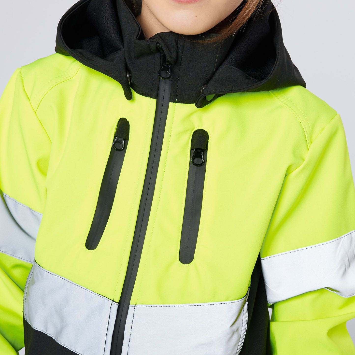 Cameo Junior Hi Viz Riding Jacket
