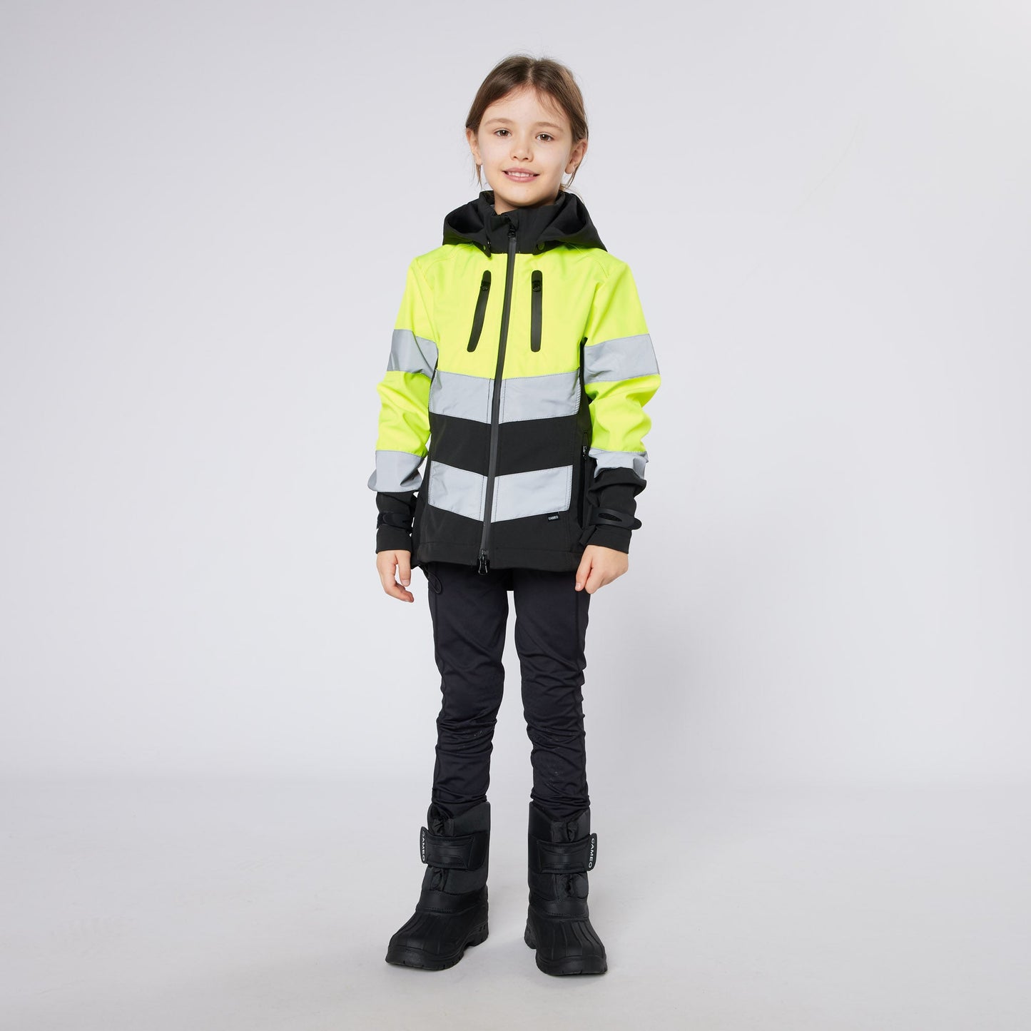 Cameo Junior Hi Viz Riding Jacket