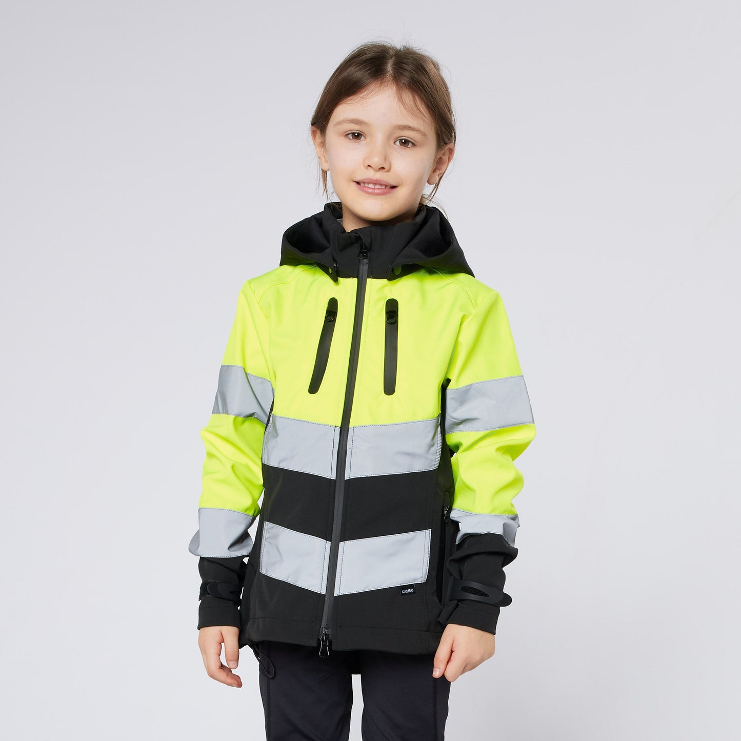 Cameo Junior Hi Viz Riding Jacket