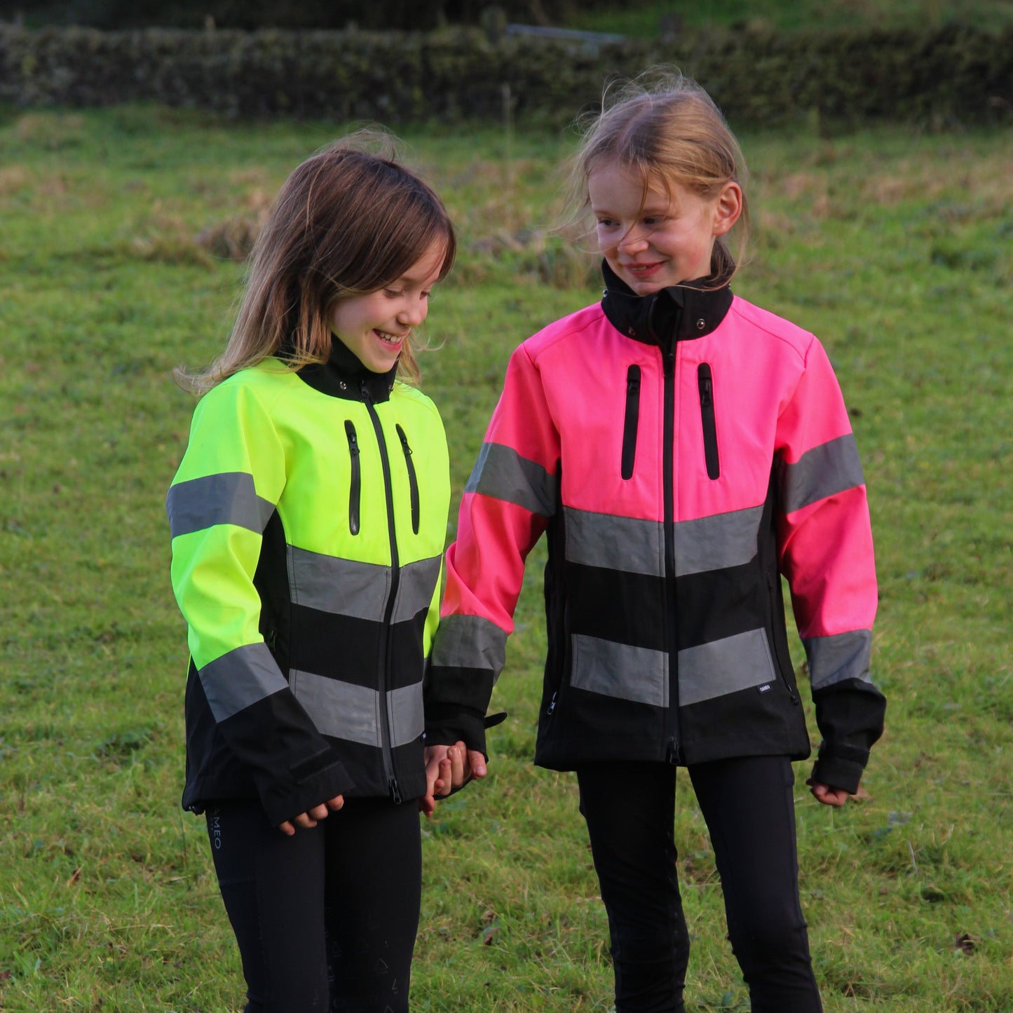 Cameo Junior Hi Viz Riding Jacket