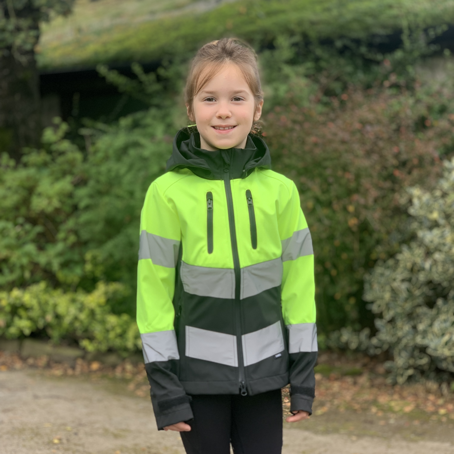 Cameo Junior Hi Viz Riding Jacket
