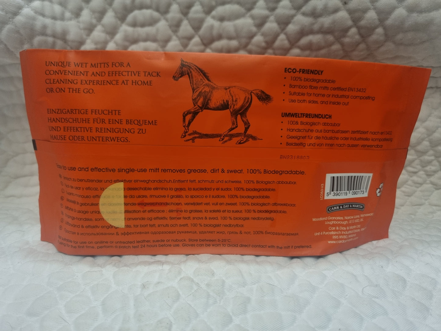Carr and Day and Martin Belvoir Tack Cleaning Mitt - 10 Pack