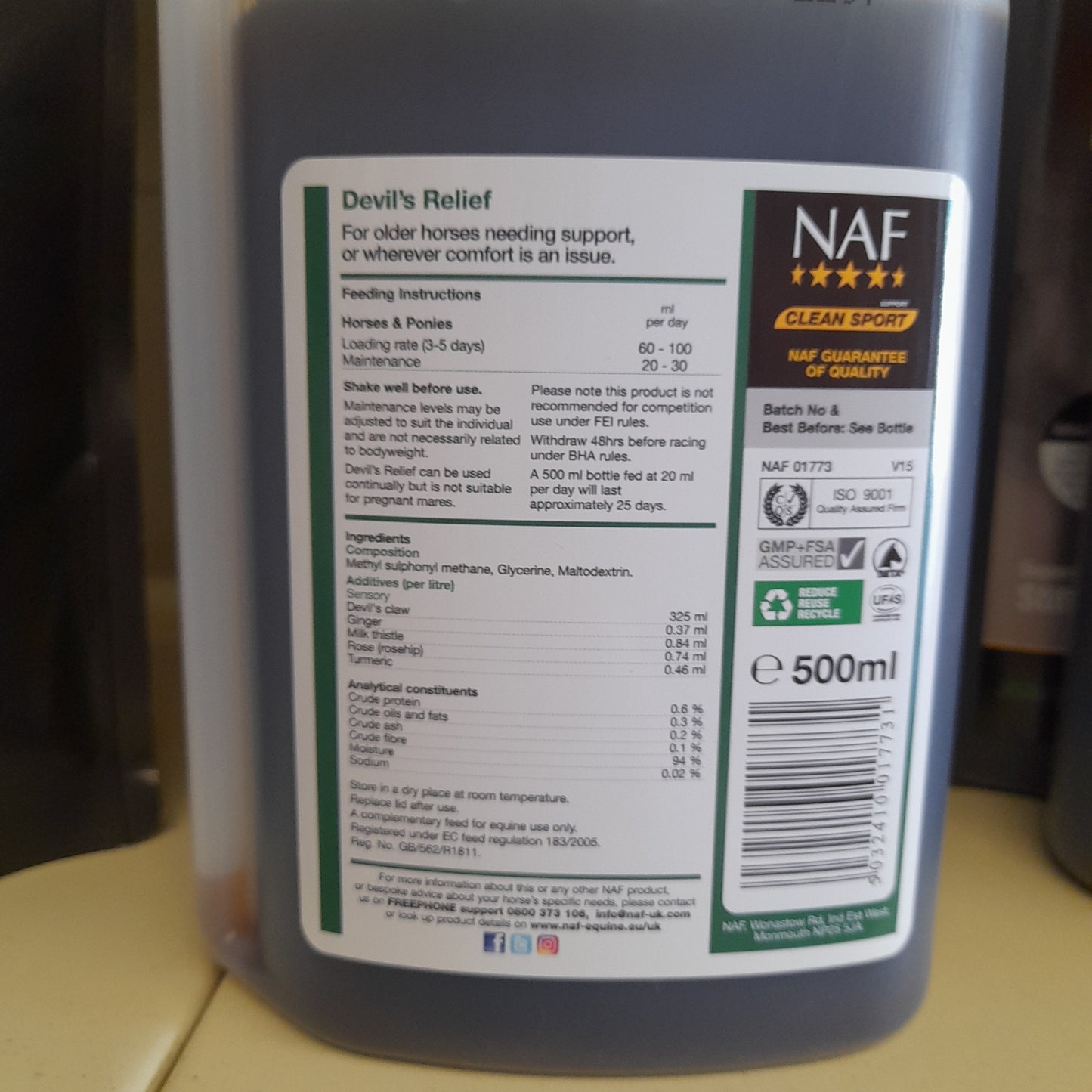 NAF Devil's Relief 500ml