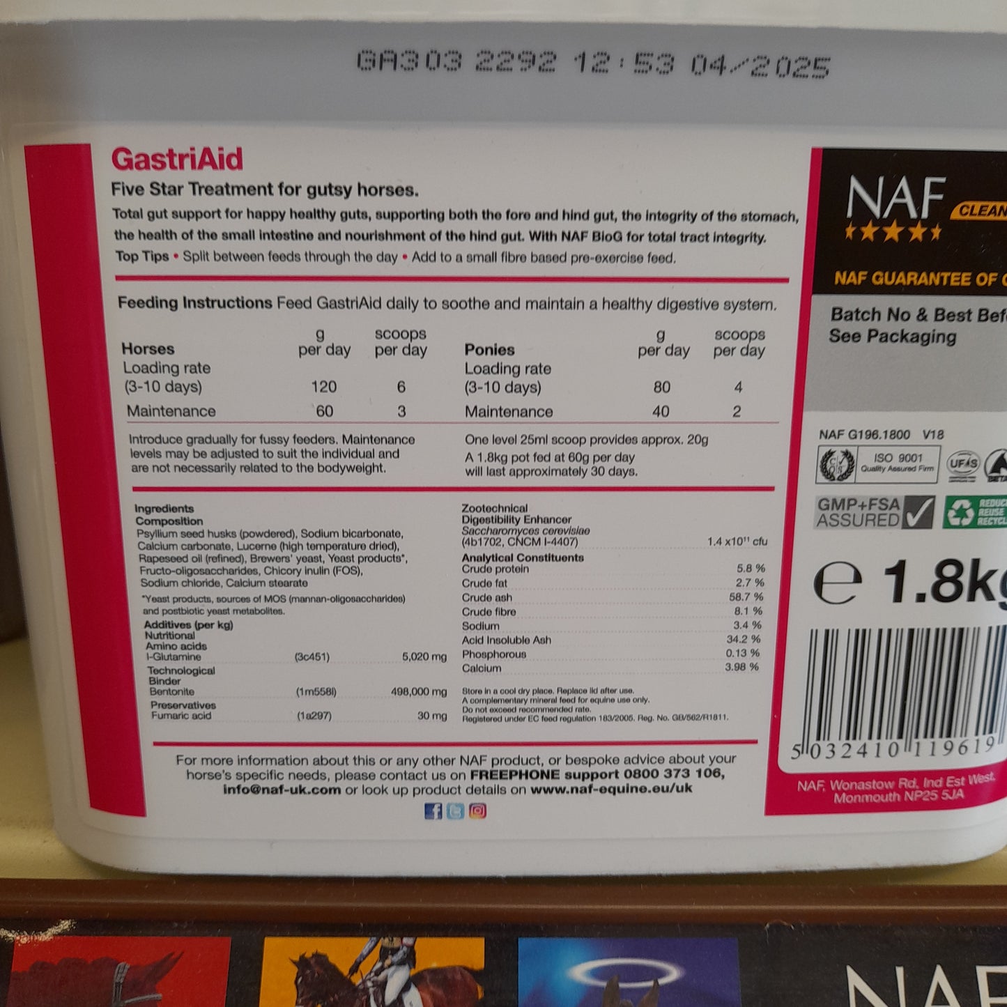 NAF Gastri Aid 1.8kg