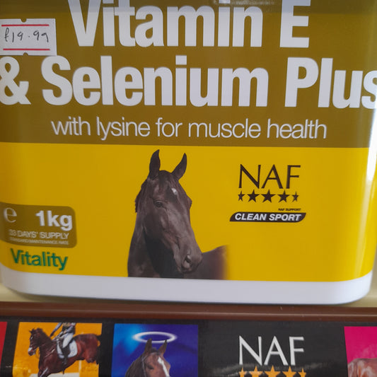 NAF Vitamin E & Selenium Plus 1kg