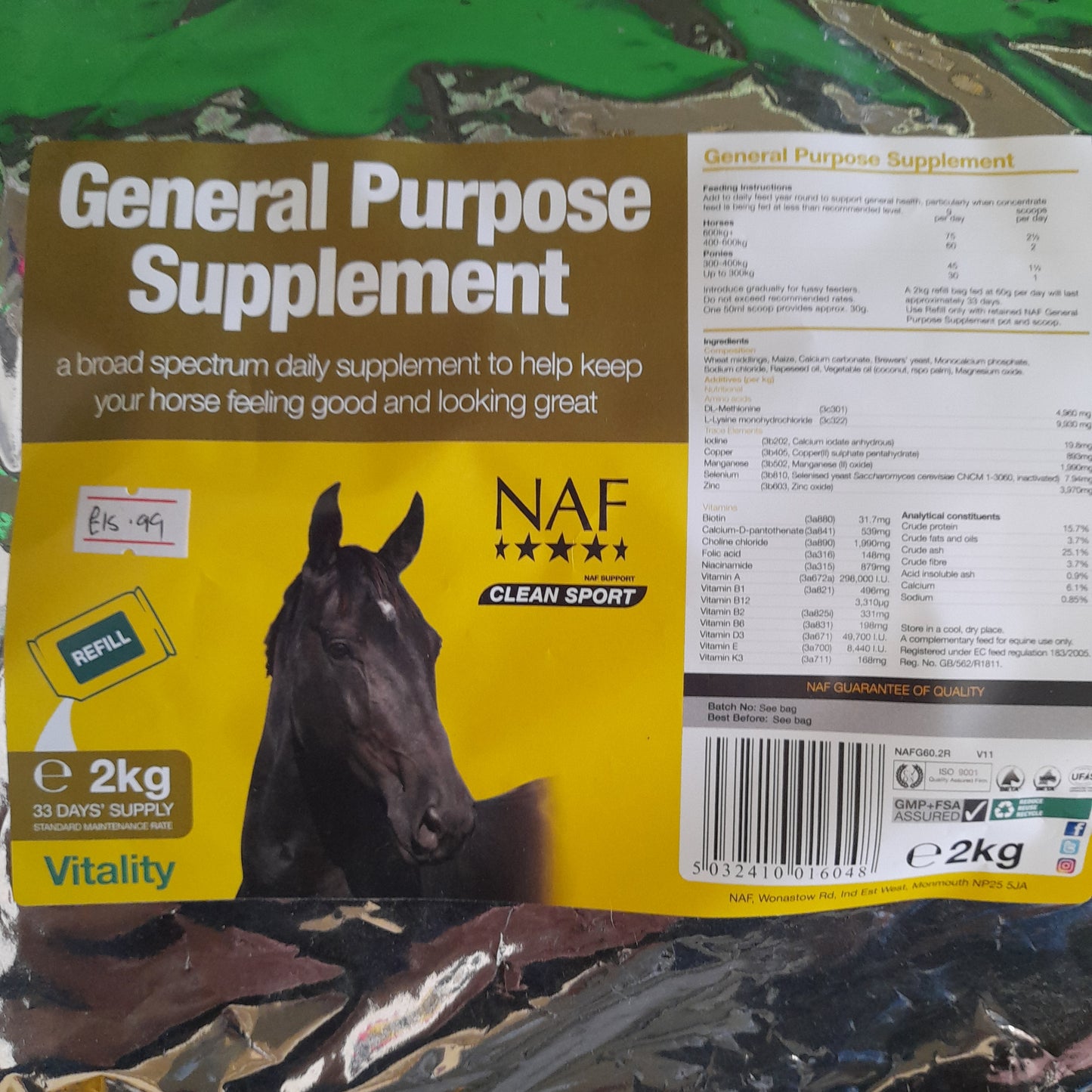 NAF General Purpose Supplement 2kg