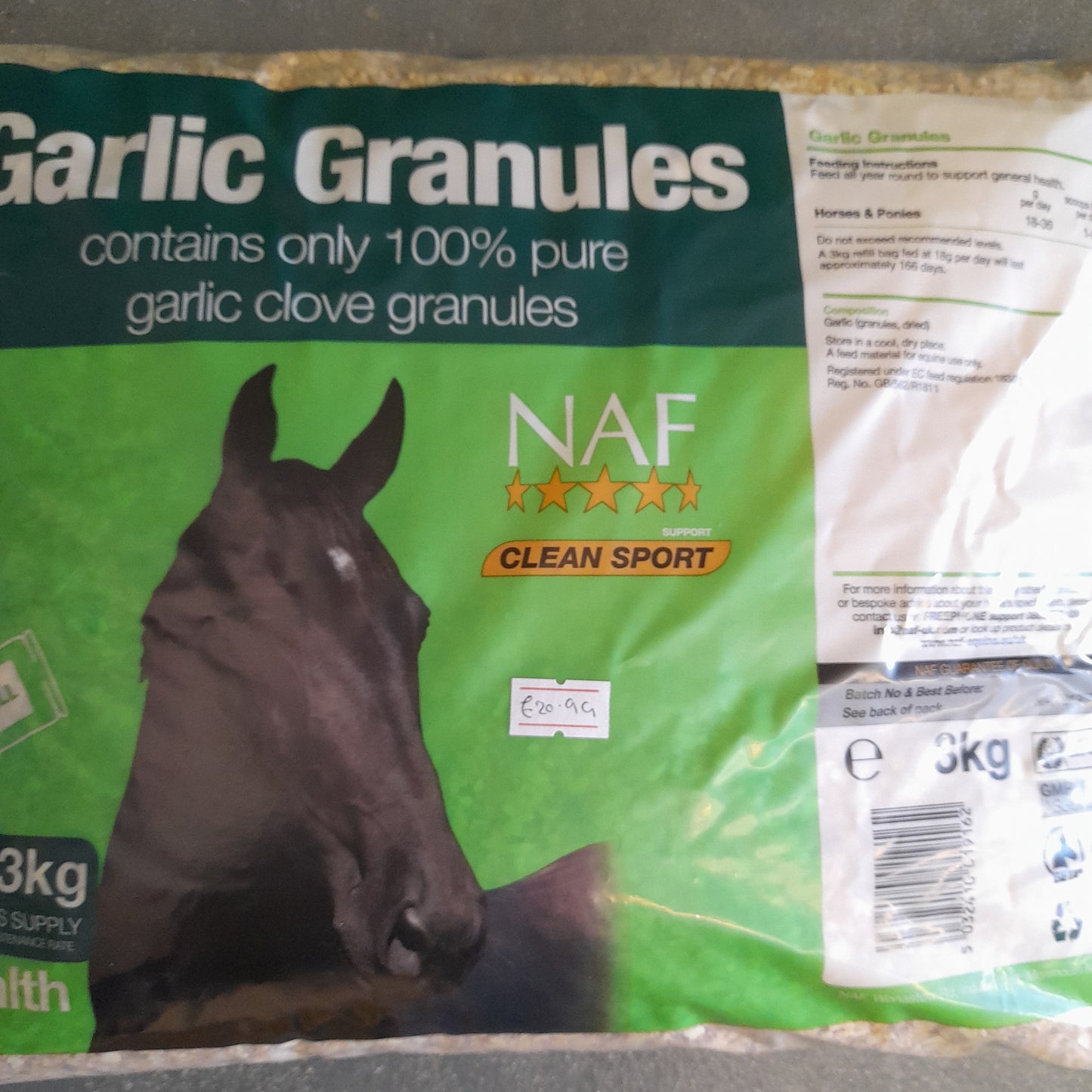 NAF Garlic Granules 3kg