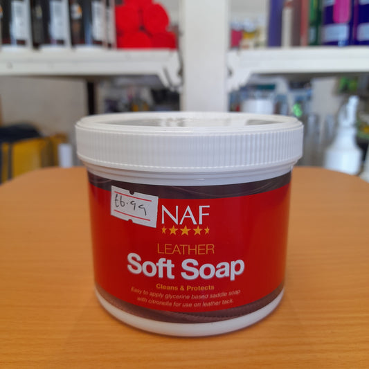 NAF Leather Soft Soap 450g