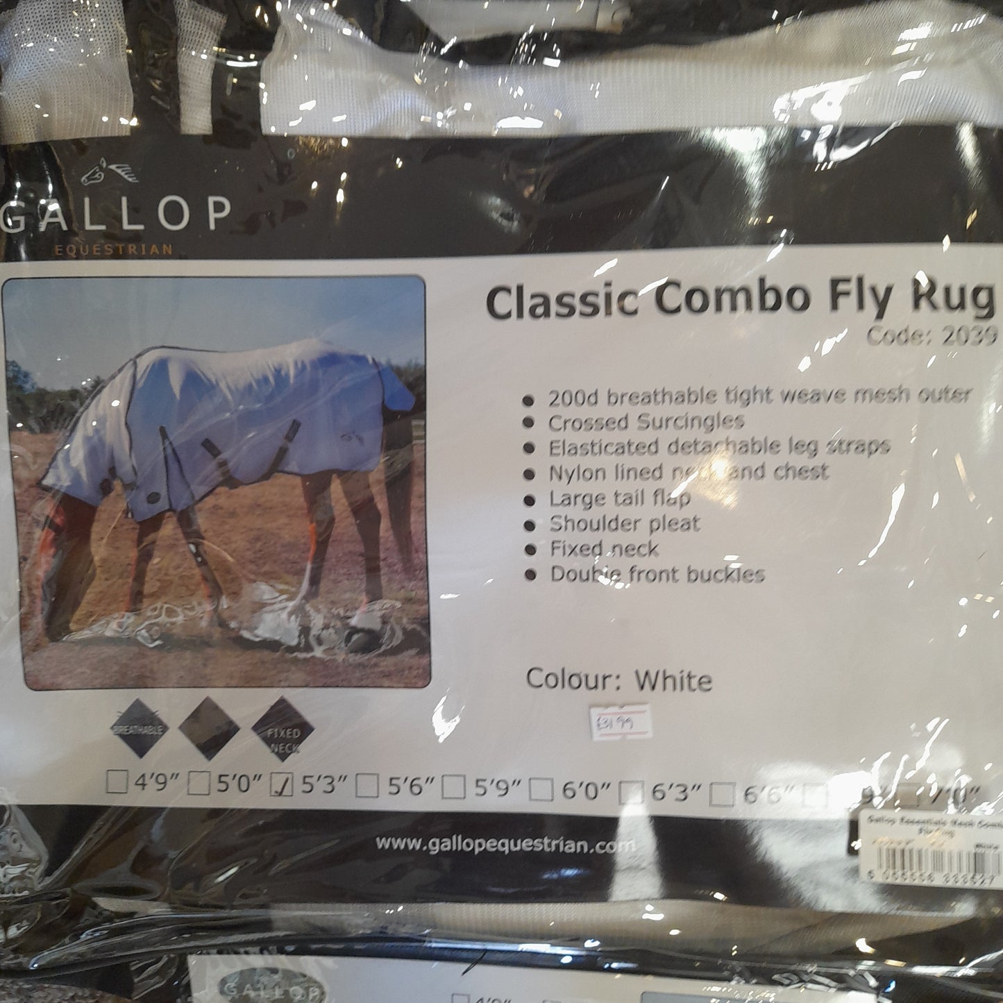 Gallop Classic Combo Fly Rug