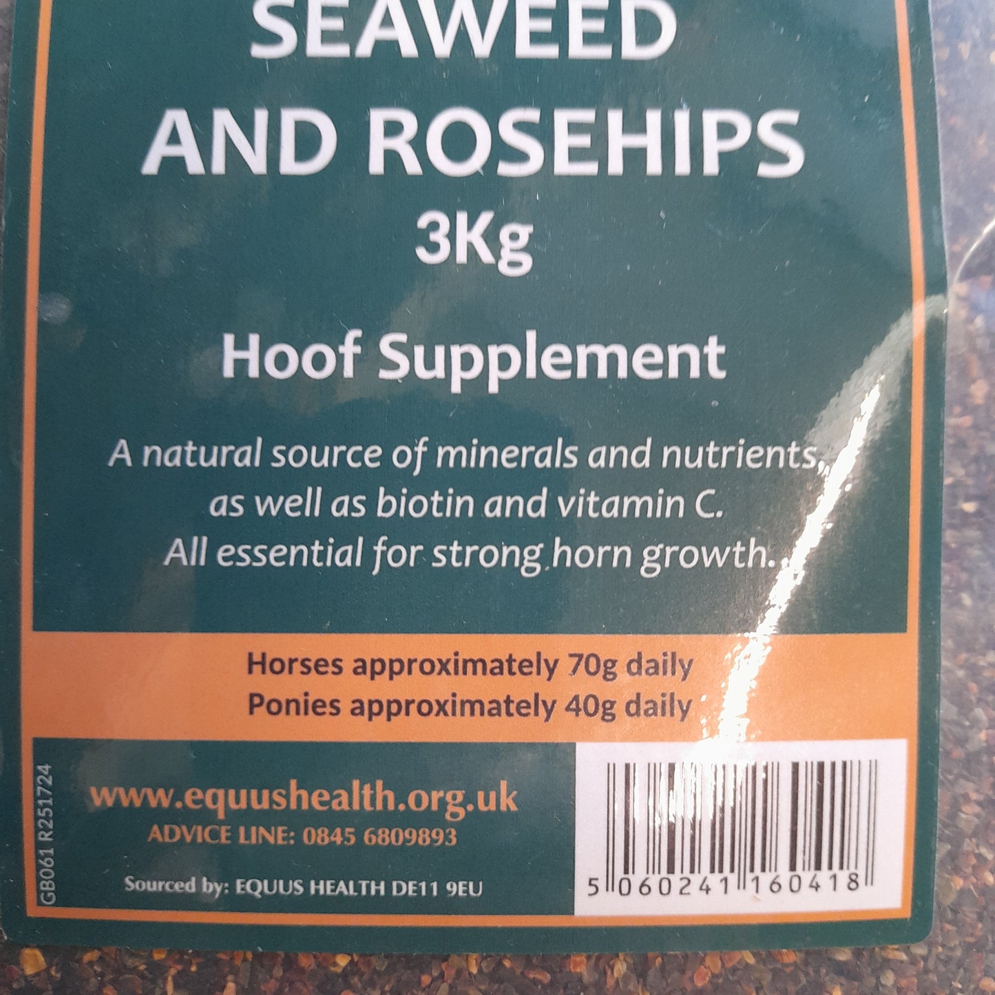 EQUUS HEALTH Seaweed and Rosehips 3kg