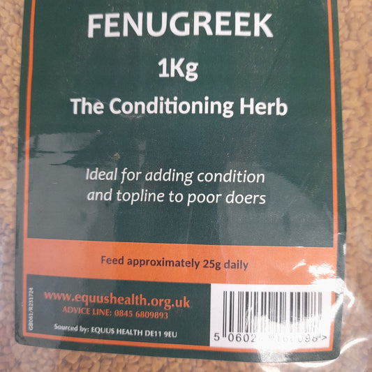 EQUUS HEALTH Fenugreek 1kg