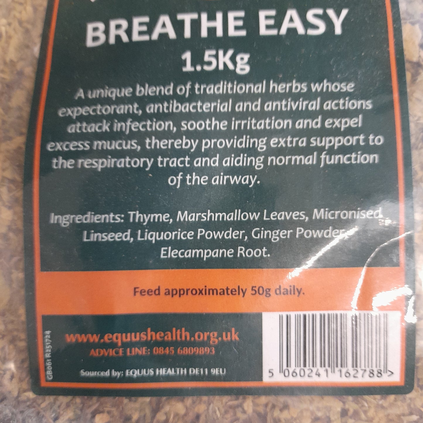 EQUUS HEALTH Breath Easy 1.5kg