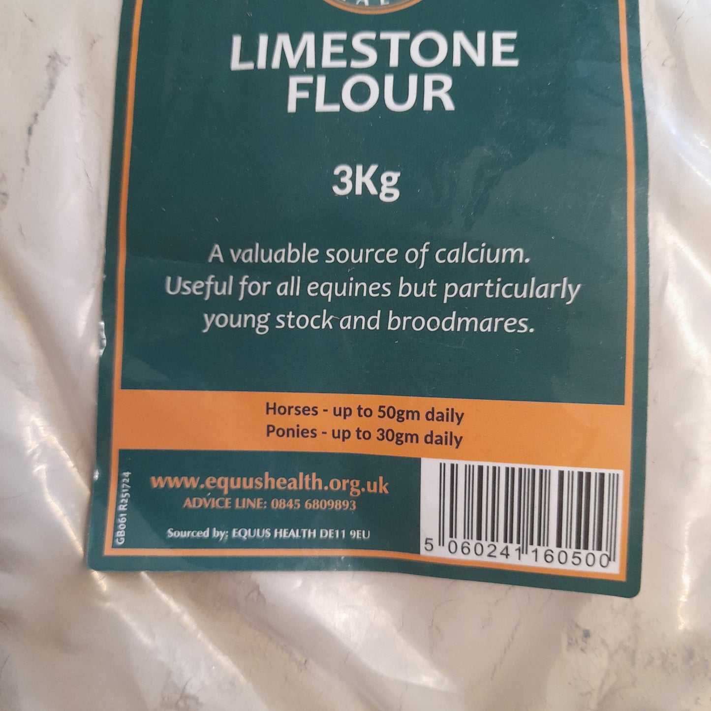 EQUUS HEALTH Limestone Flour 3kg