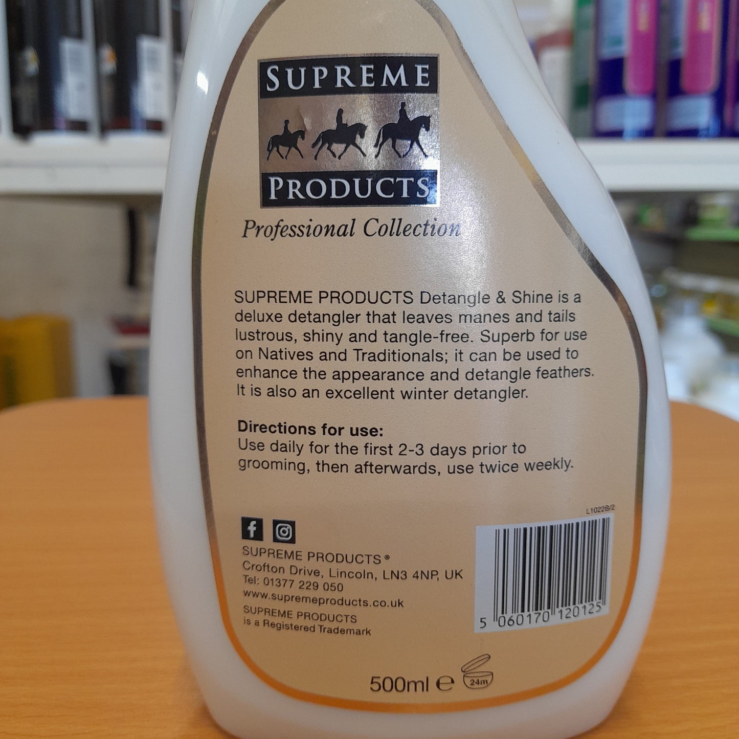 SUPREME PRODUCTS Detangle & Shine 500ml