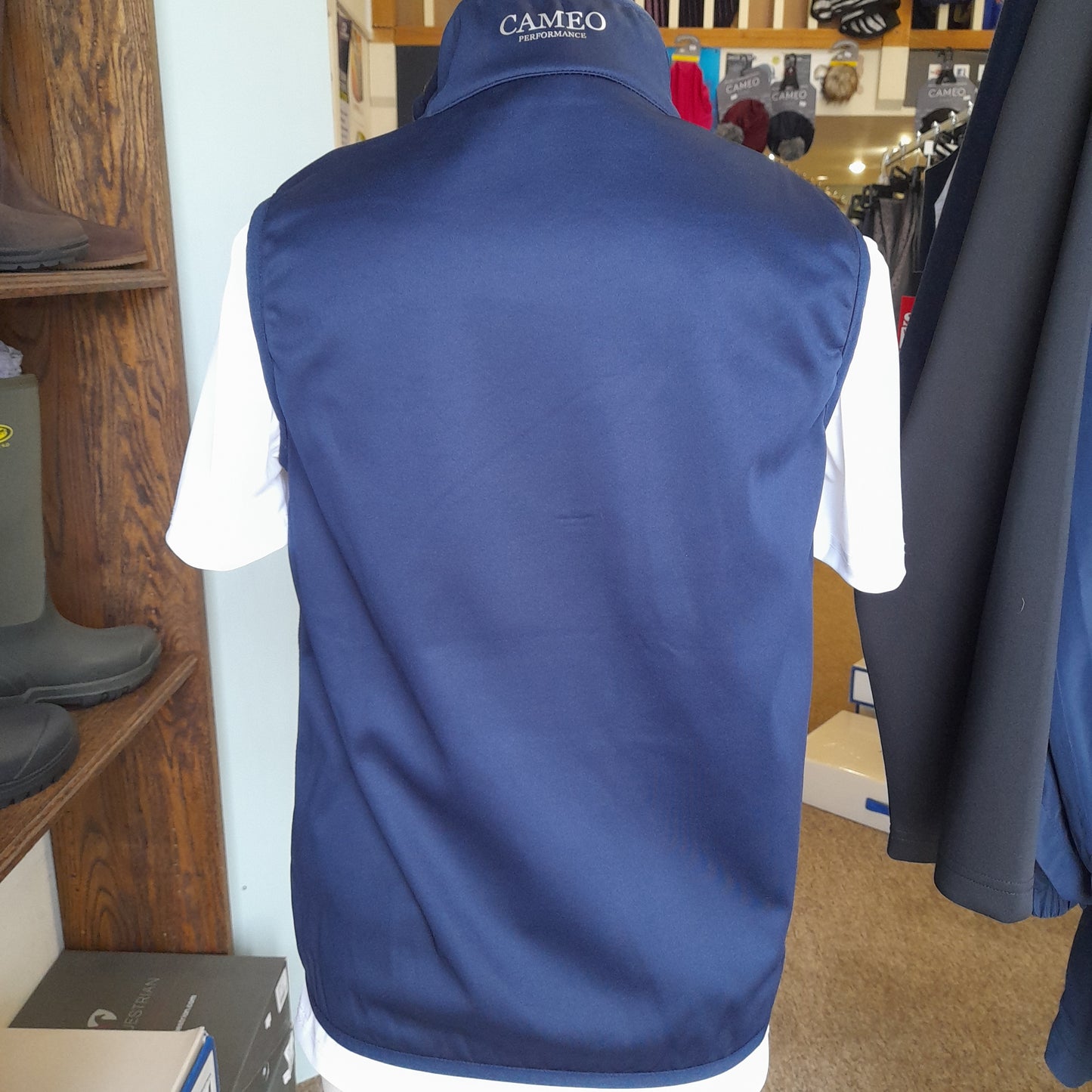 Cameo Equine Navy Gilet