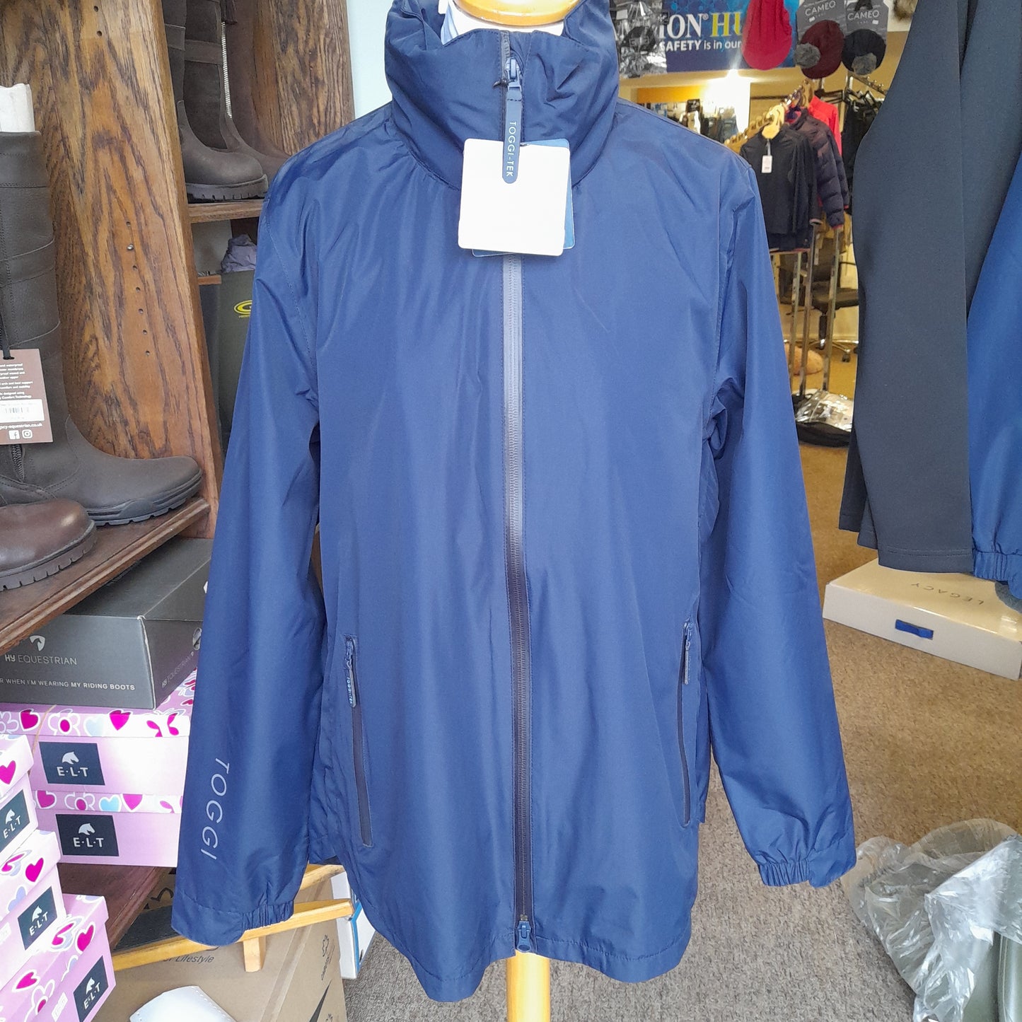 TOGGI Defender Womans Waterproof Jacket Navy