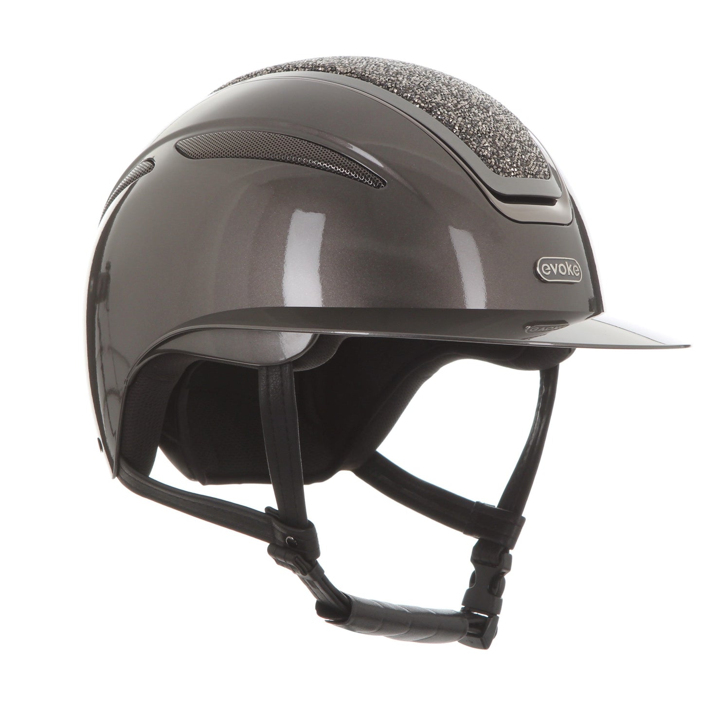 Evoke Callisto Wide Peak Metallic Graphite Marcasite Crystal