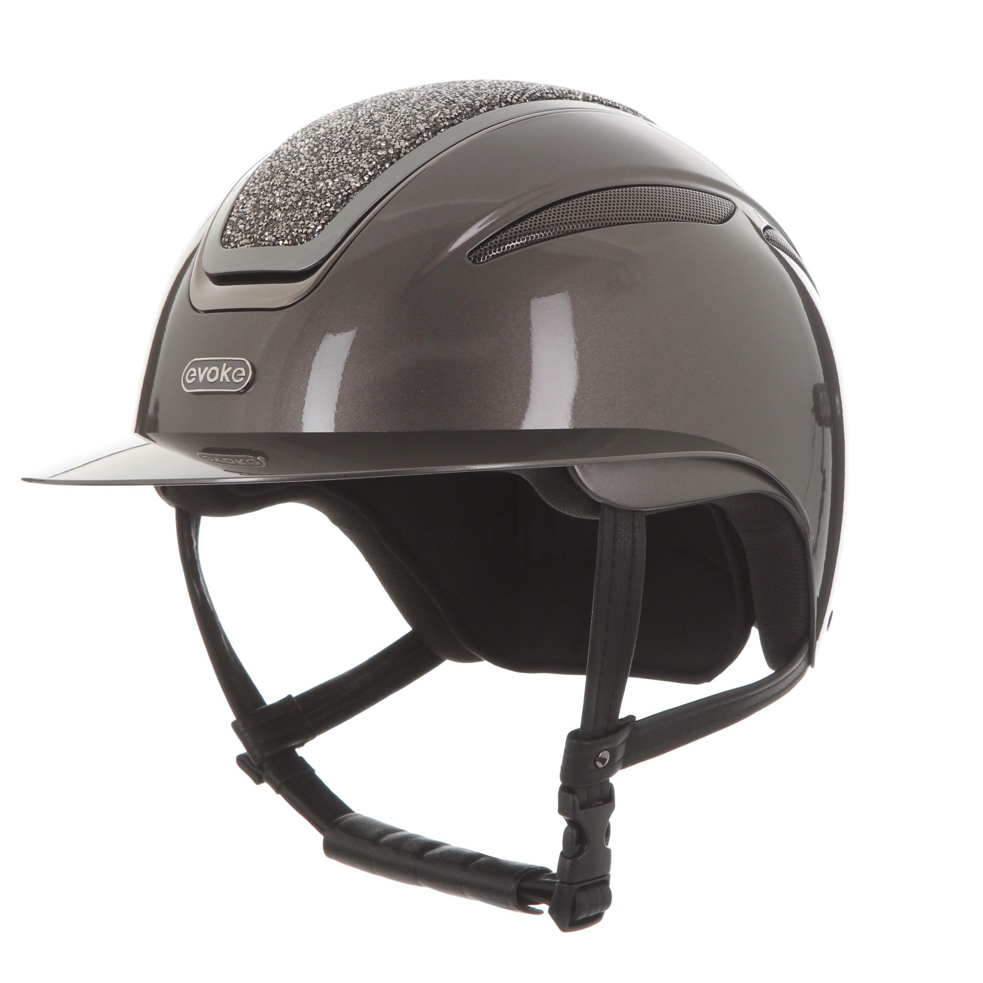 Evoke Callisto Wide Peak Metallic Graphite Marcasite Crystal