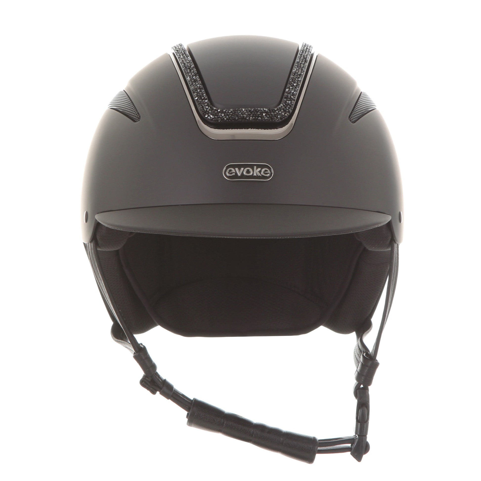 Evoke Callisto Classic Peak Black Black Crystal Frame