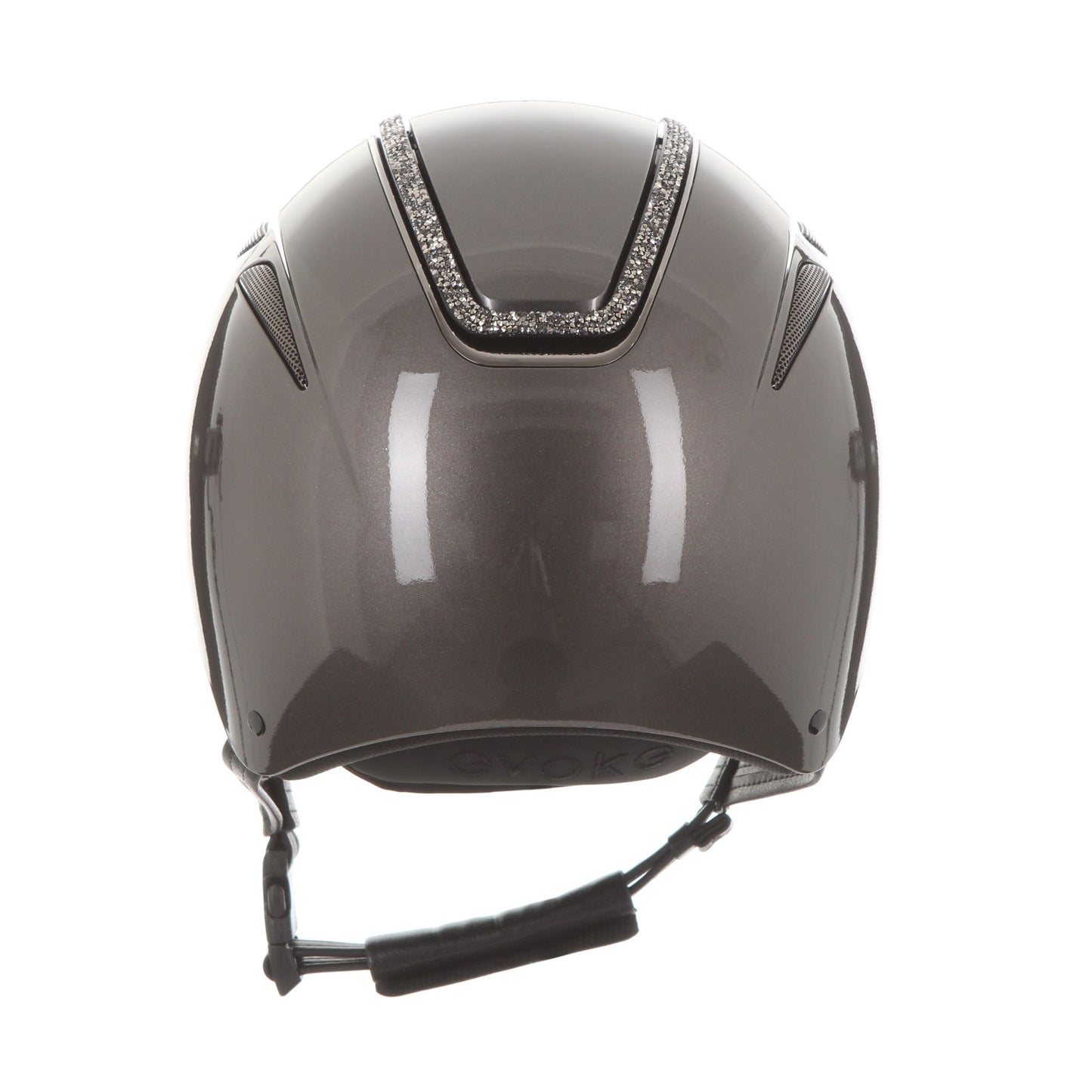 Evoke Callisto Classic Peak Metallic Graphite Marcasite Crystal Frame