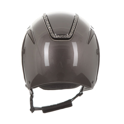 Evoke Callisto Classic Peak Metallic Graphite Marcasite Crystal Frame