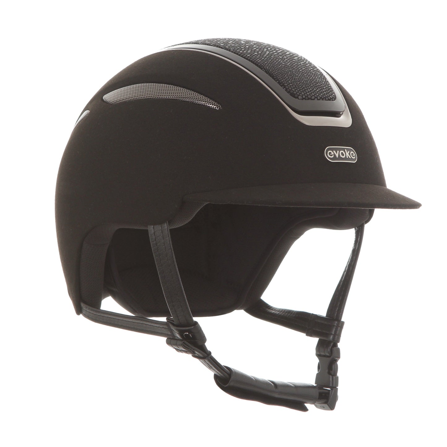 Evoke Callisto Classic Peak Black Suede Viper