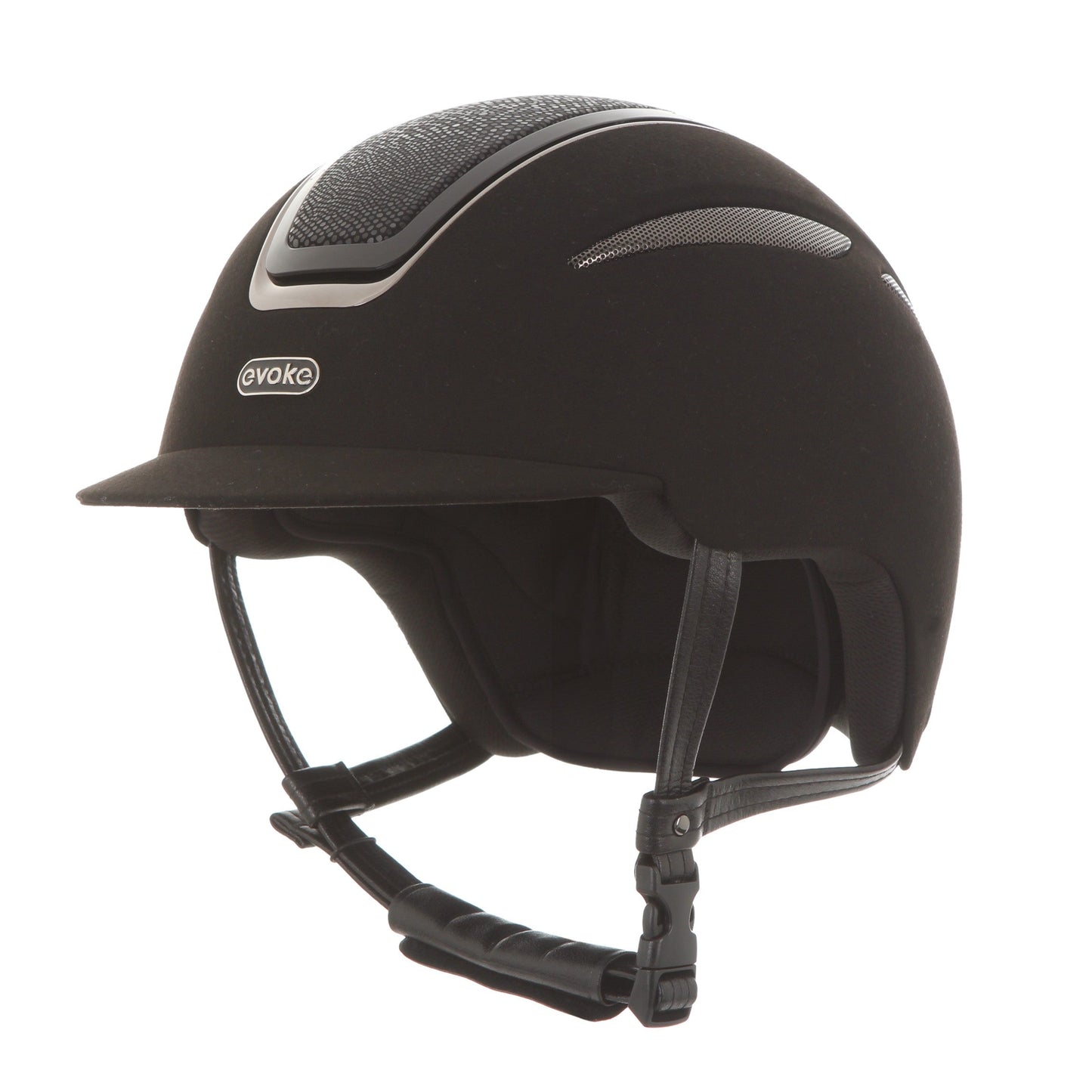 Evoke Callisto Classic Peak Black Suede Viper