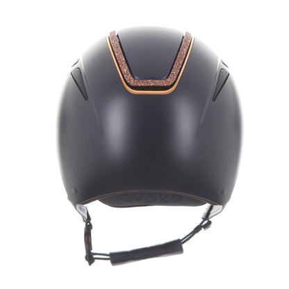 Evoke Callisto Classic Peak Navy Rose Gold Crystal Frame