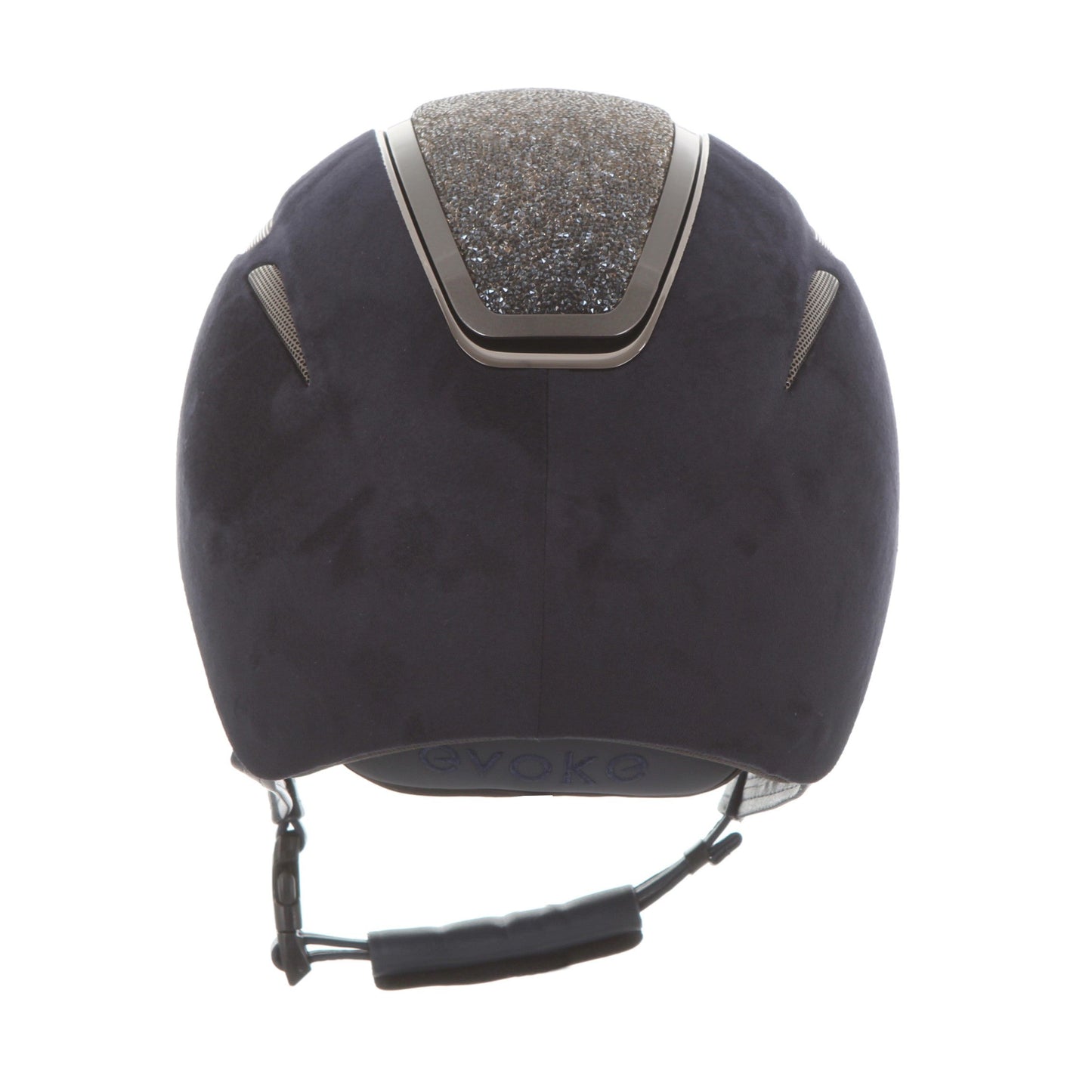 Evoke Callisto Classic Peak Navy Suede Steel Crystal