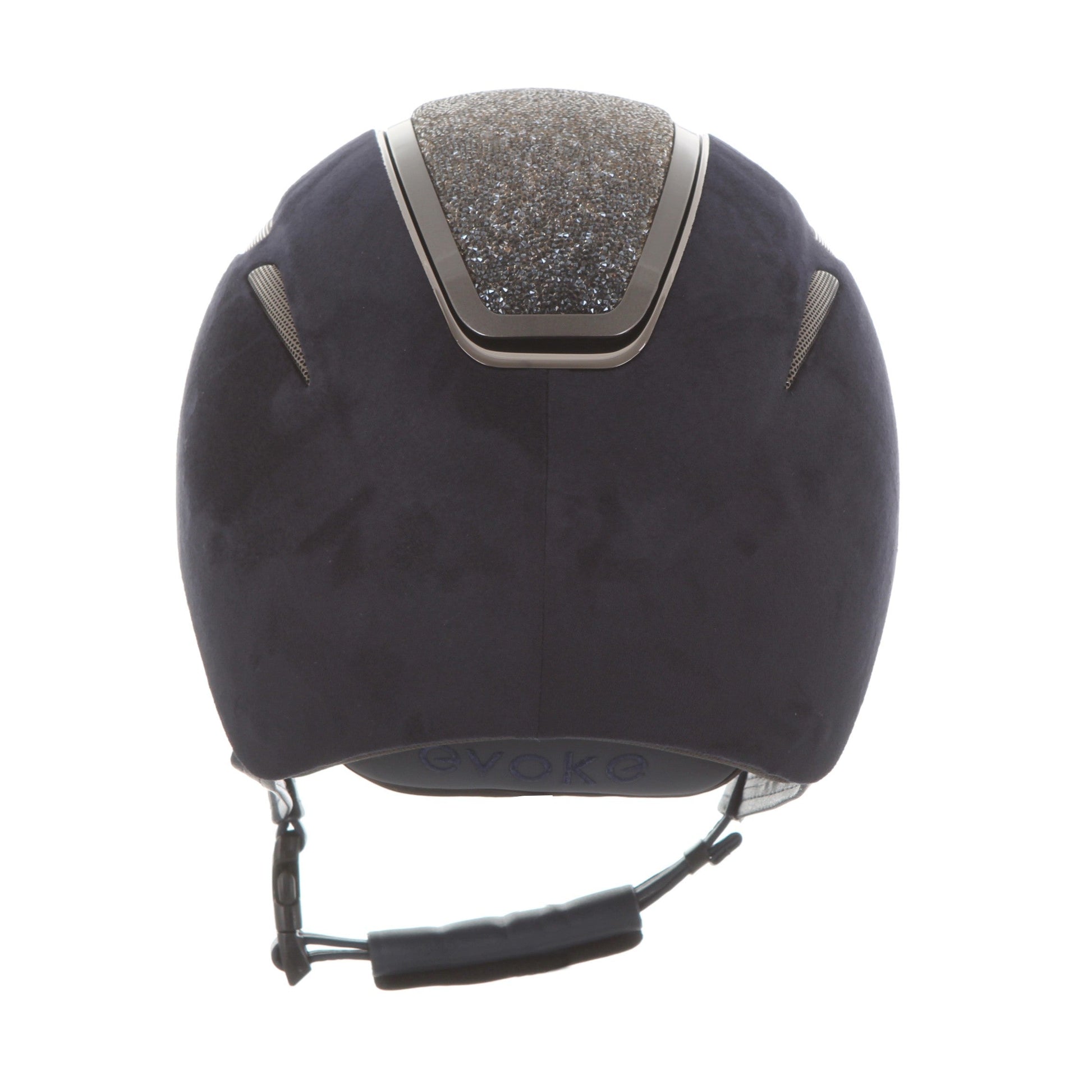 Evoke Callisto Classic Peak Navy Suede Steel Crystal