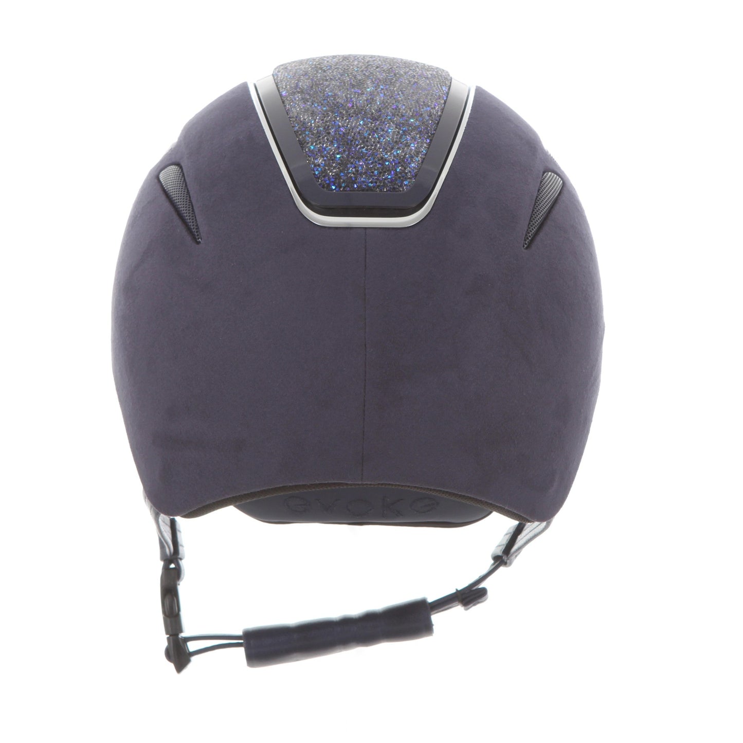 Evoke Callisto Classic Peak Cool Blue Suede Blue Crystal