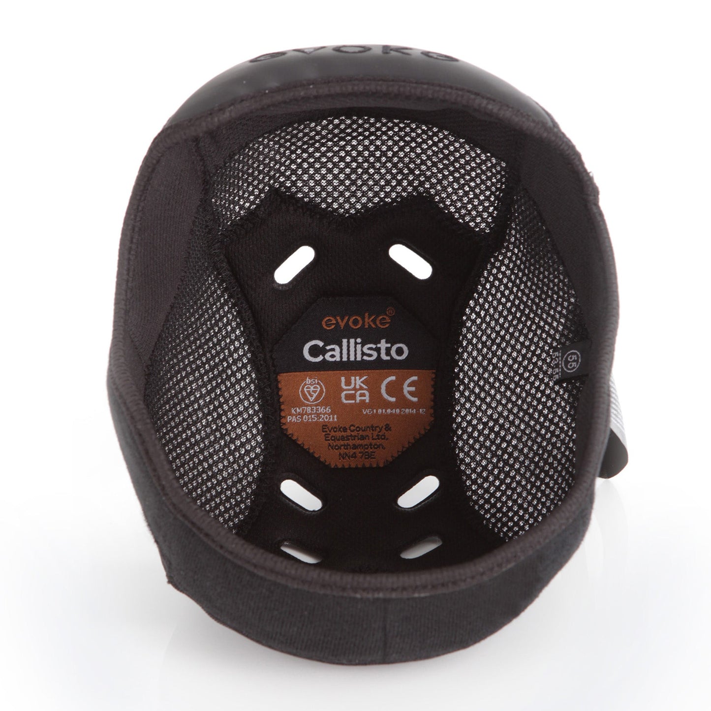 Callisto Removable Crown Padded Helmet Liner
