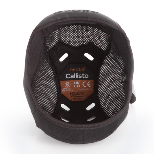 Callisto Removable Crown Padded Helmet Liner