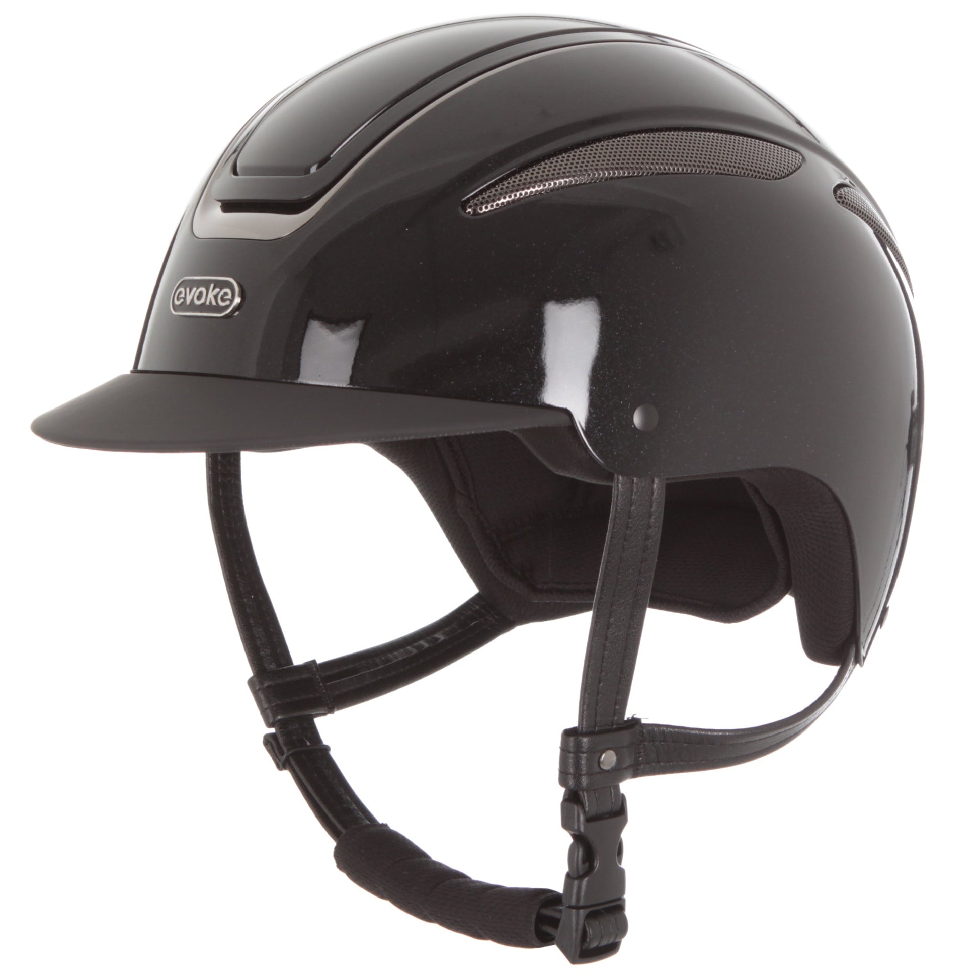 Evoke Callisto Classic Peak Black Metallic Gunmetal