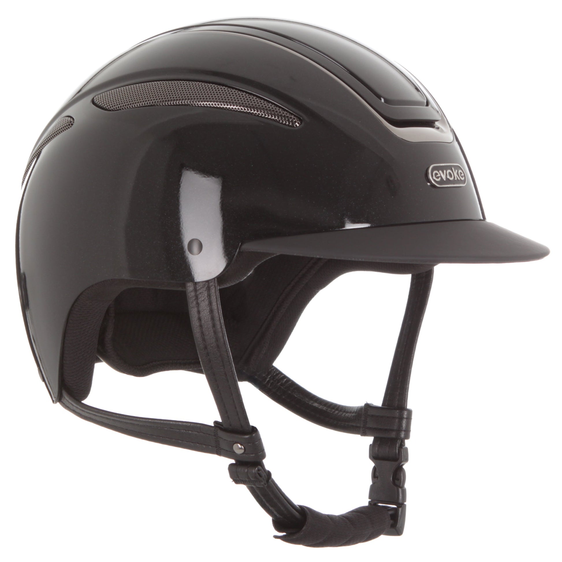 Evoke Callisto Classic Peak Black Metallic Gunmetal