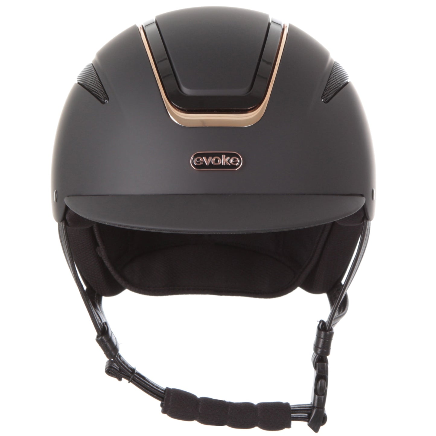 Evoke Callisto Classic Peak Black Rose Gold
