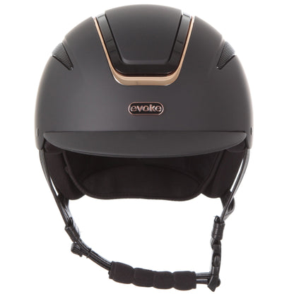 Evoke Callisto Classic Peak Black Rose Gold