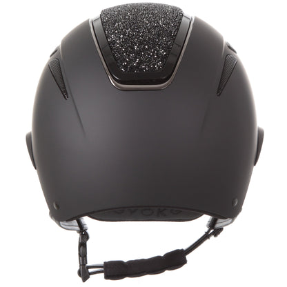 Evoke Callisto Wide Peak Black Black Crystal