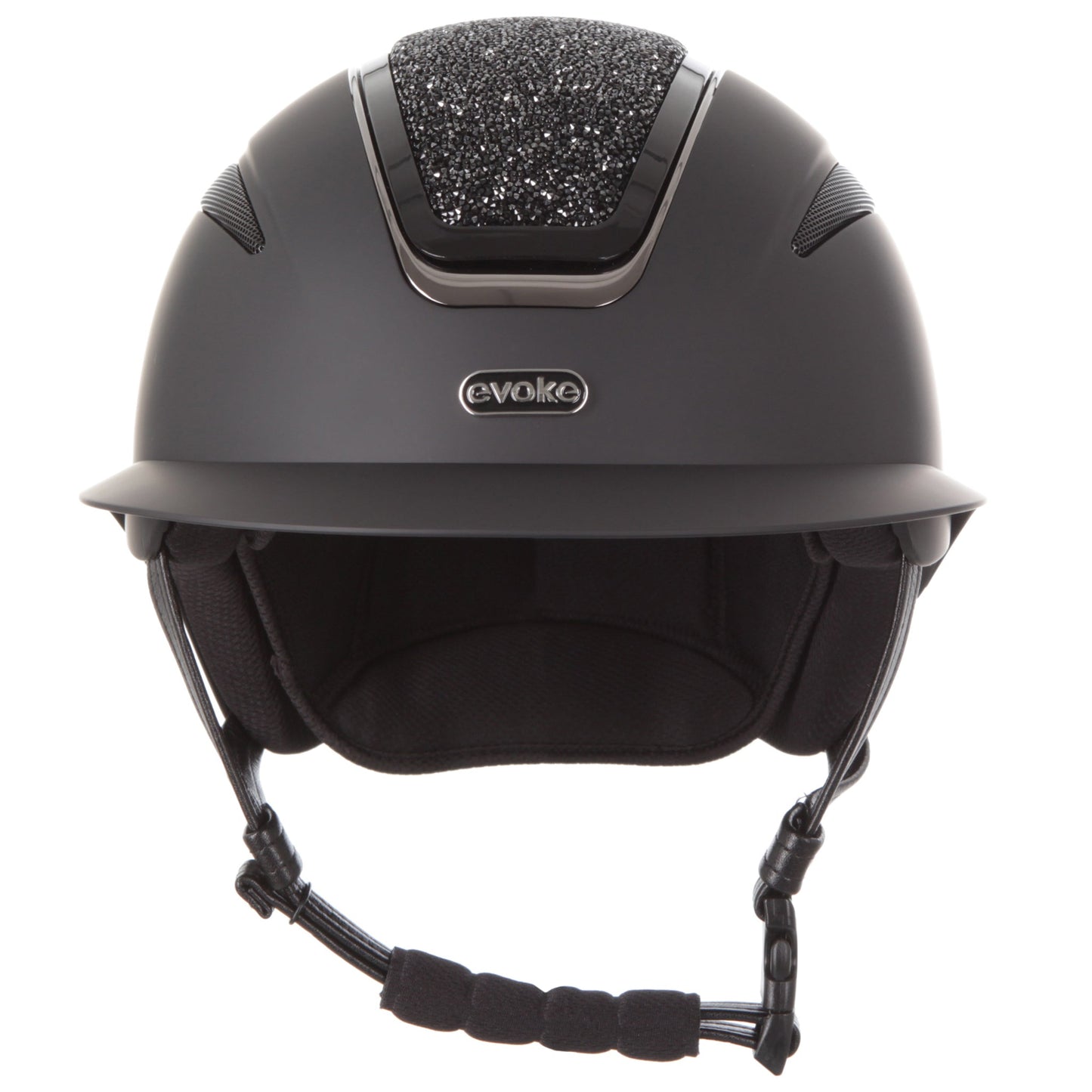 Evoke Callisto Wide Peak Black Black Crystal