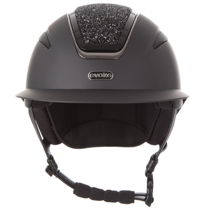Evoke Callisto Wide Peak Black Black Crystal